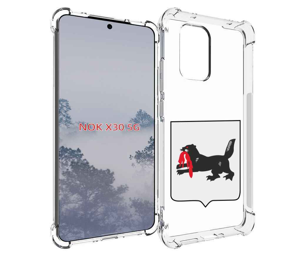 

Чехол MyPads герб-игркутской-области для Nokia X30 5G, Tocco