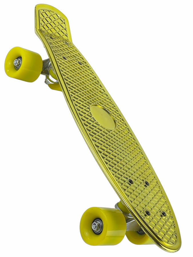 фото Скейт детский пенниборд, m3.3, 55x14 см (желтый like goods
