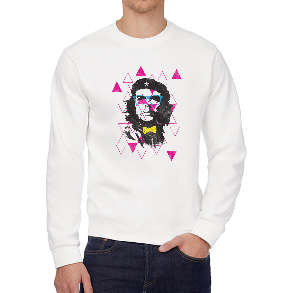 

Свитшот унисекс CoolPodarok W015852 белый 44 RU, 4W015852