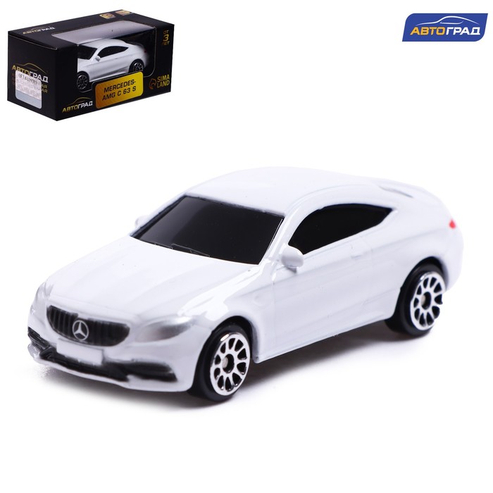 

Машина металлическая Автоград MERCEDES-AMG C63 S COUPE, 1:64, белый 7153005, Разноцветный, 7153005-1