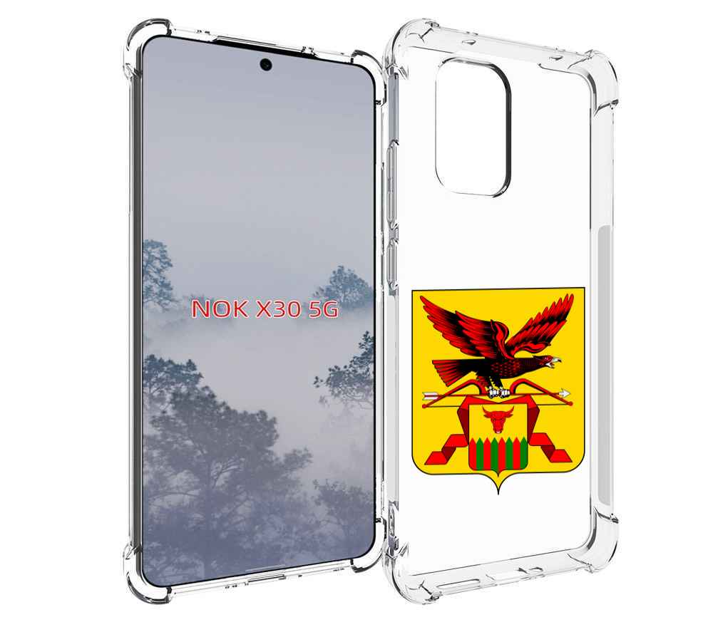 

Чехол MyPads герб-забайкальский-край для Nokia X30 5G, Tocco