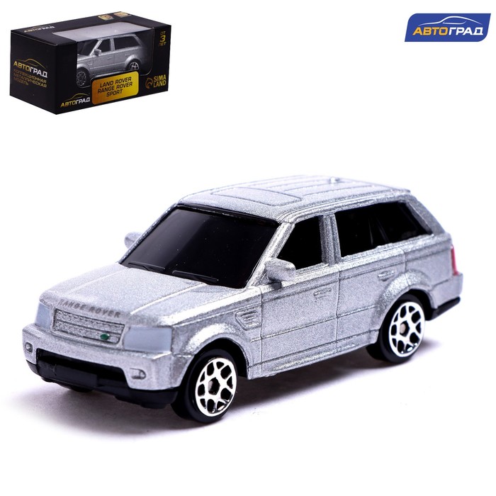 Машина металлическая Автоград LAND ROVER RANGE ROVER SPORT, 1:64, серебро 7153000 remtekey 2pcs kobjtf10a pcf7953 433 mhz for landrover freelander discovery for range rover sport evoque vouge smart car key