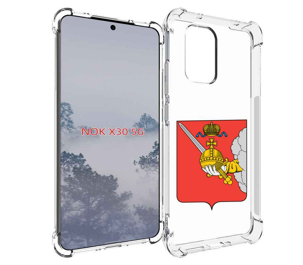 

Чехол MyPads герб-вологодской-области для Nokia X30 5G, Tocco
