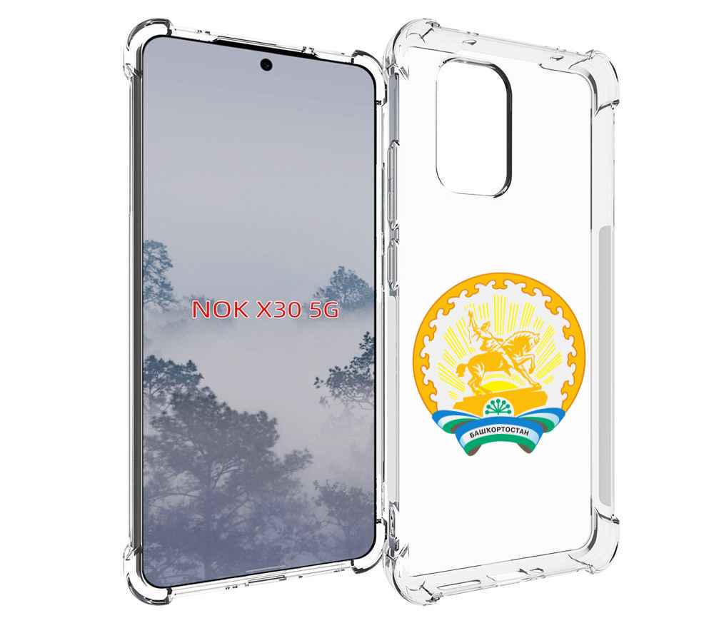 

Чехол MyPads герб-башкортостан-уфа для Nokia X30 5G, Tocco