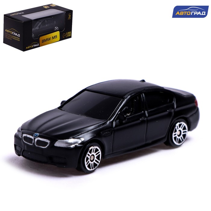 

Машина металлическая Автоград BMW M5, 1:64, черный матовый 7152986, Разноцветный, 7152986-1