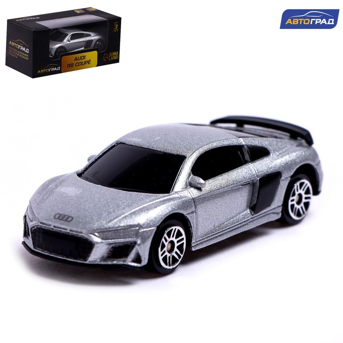 

Машина металлическая Автоград AUDI R8 COUPE, 1:64, серебро 7152983, Разноцветный, 7152983-1