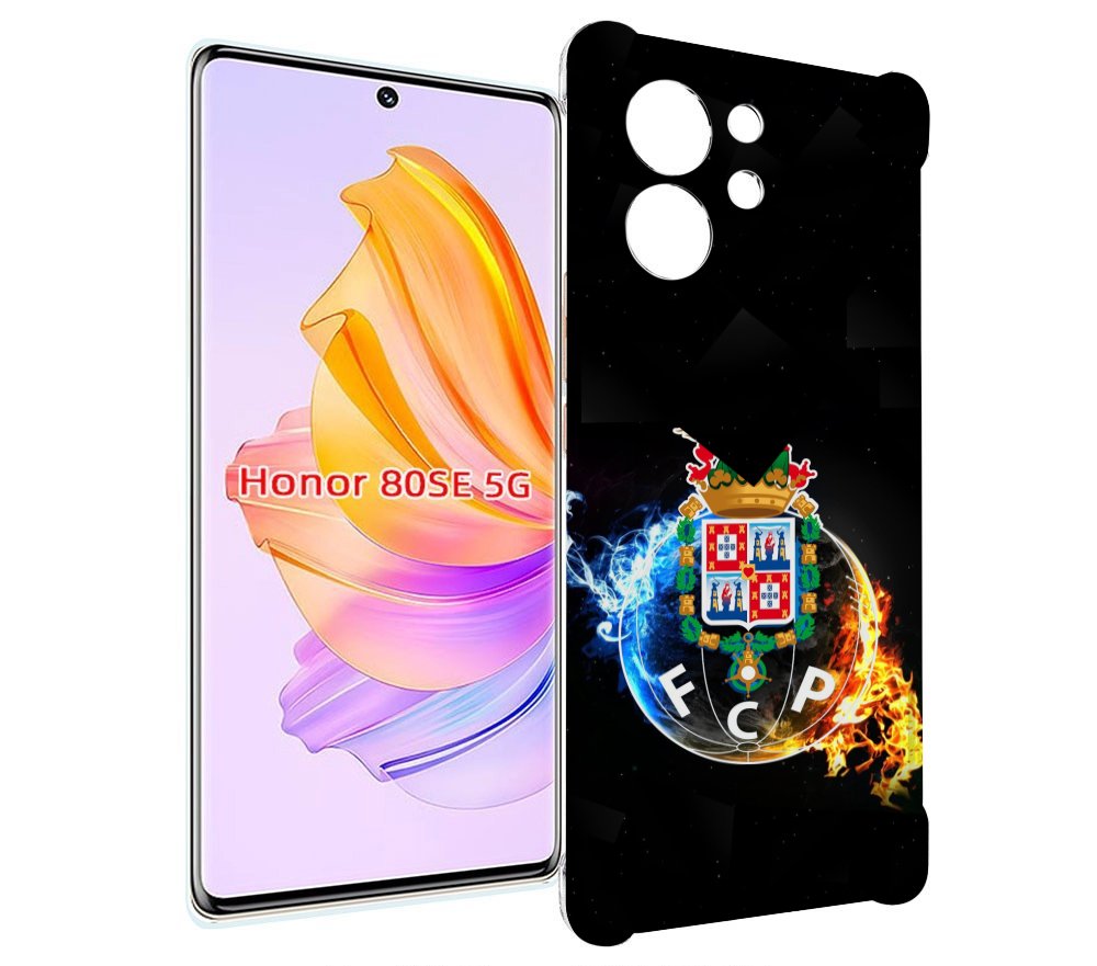 

Чехол MyPads фк порту для Honor 80 SE, Прозрачный, Tocco