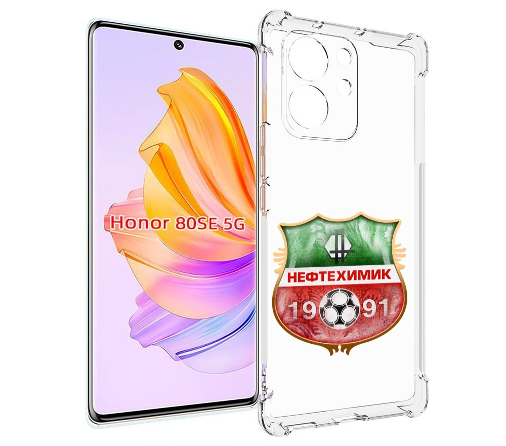 

Чехол MyPads фк нефтехимик нижнекамск для Honor 80 SE, Прозрачный, Tocco
