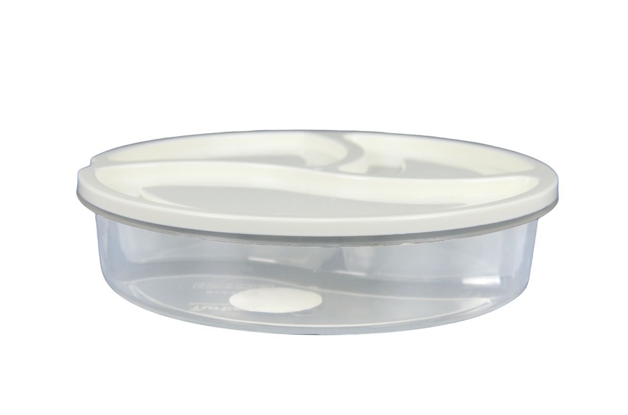 фото Ланч-бокс qlux duo round saver box,1200мл