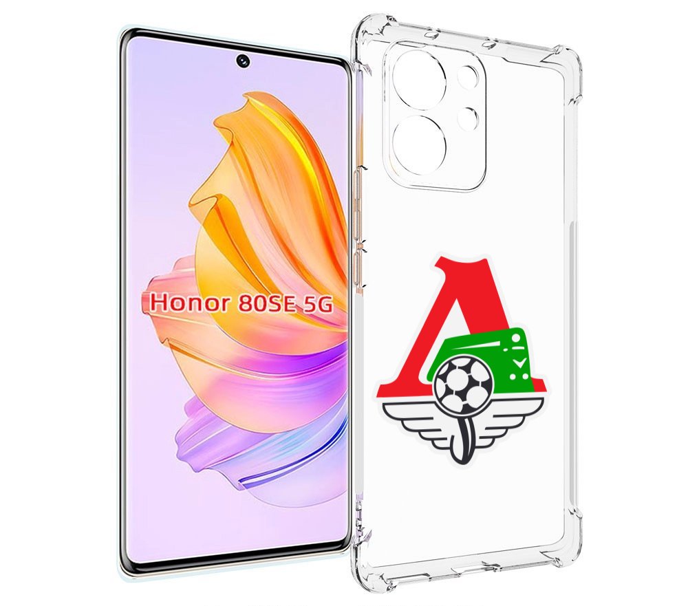 

Чехол MyPads фк локомотив москва мужской для Honor 80 SE, Прозрачный, Tocco