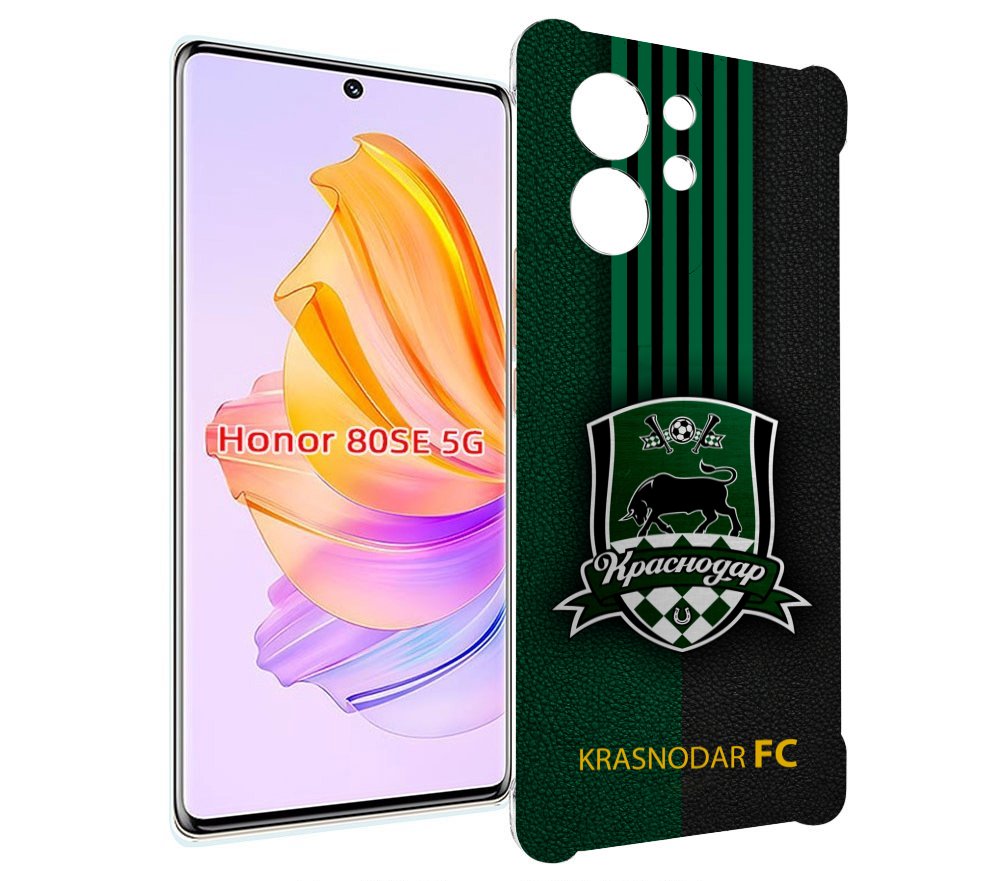 

Чехол MyPads фк краснодар мужской для Honor 80 SE, Прозрачный, Tocco