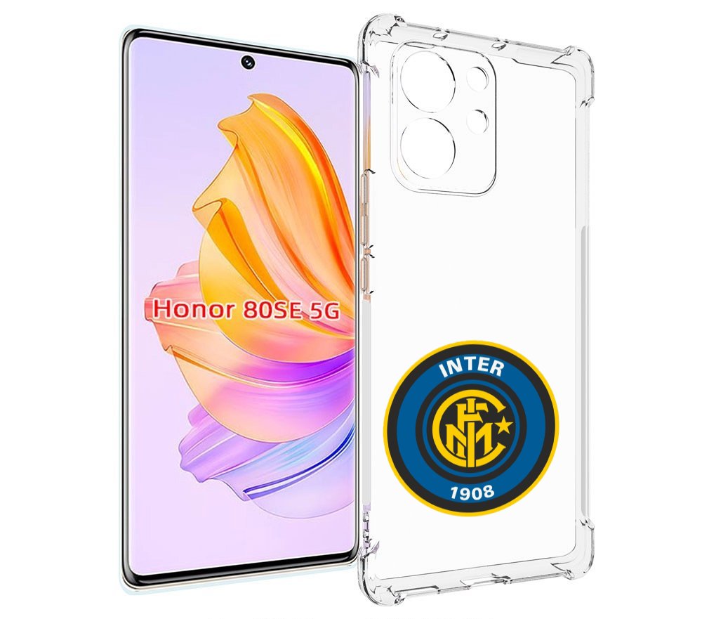 

Чехол MyPads фк интер мужской для Honor 80 SE, Прозрачный, Tocco