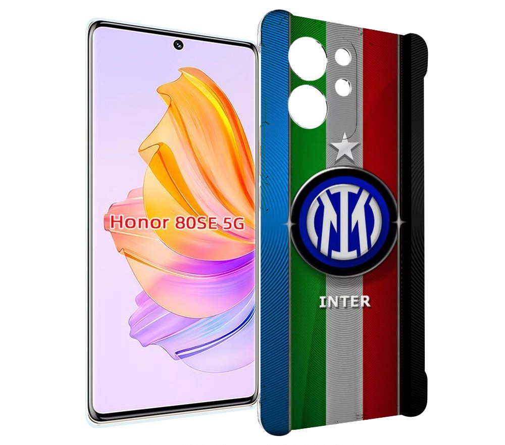 

Чехол MyPads фк интер милан для Honor 80 SE, Прозрачный, Tocco