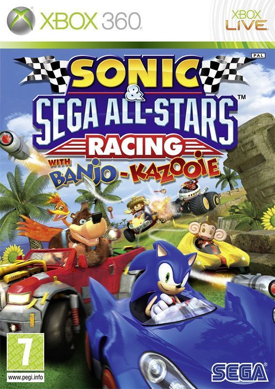 Игра Sonic and SEGA: All-Stars Racing With Banjo-Kazooie для Microsoft Xbox 360