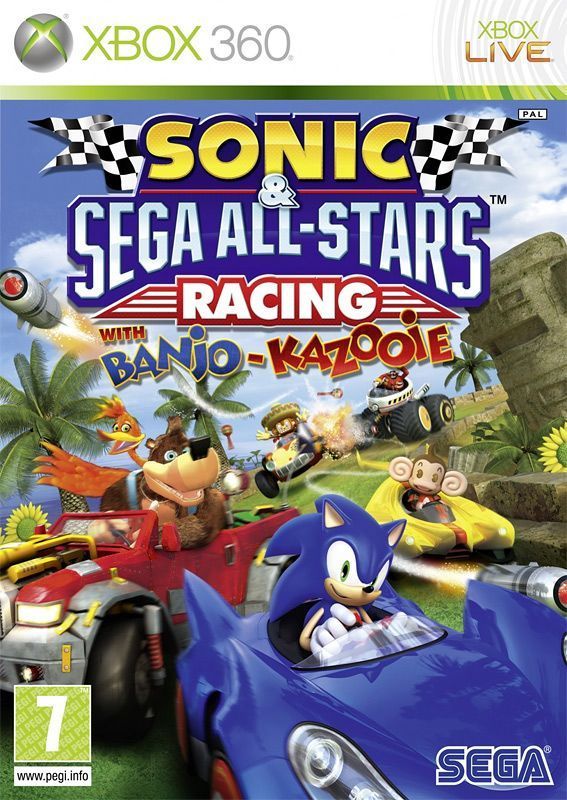 фото Игра sonic and sega: all-stars racing with banjo-kazooie (xbox 360)