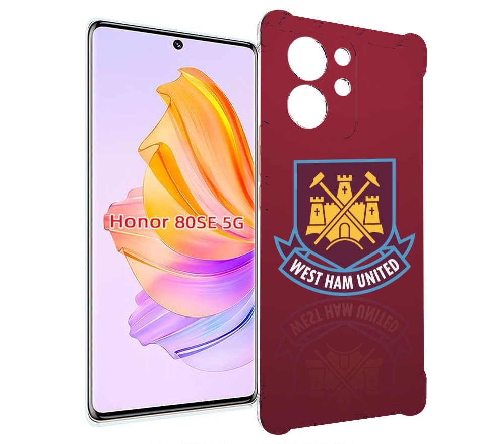 

Чехол MyPads фк вест хэм мужской для Honor 80 SE, Прозрачный, Tocco