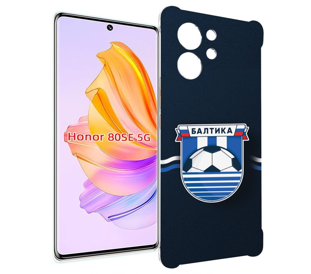 

Чехол MyPads фк балтика калининград мужской для Honor 80 SE, Прозрачный, Tocco