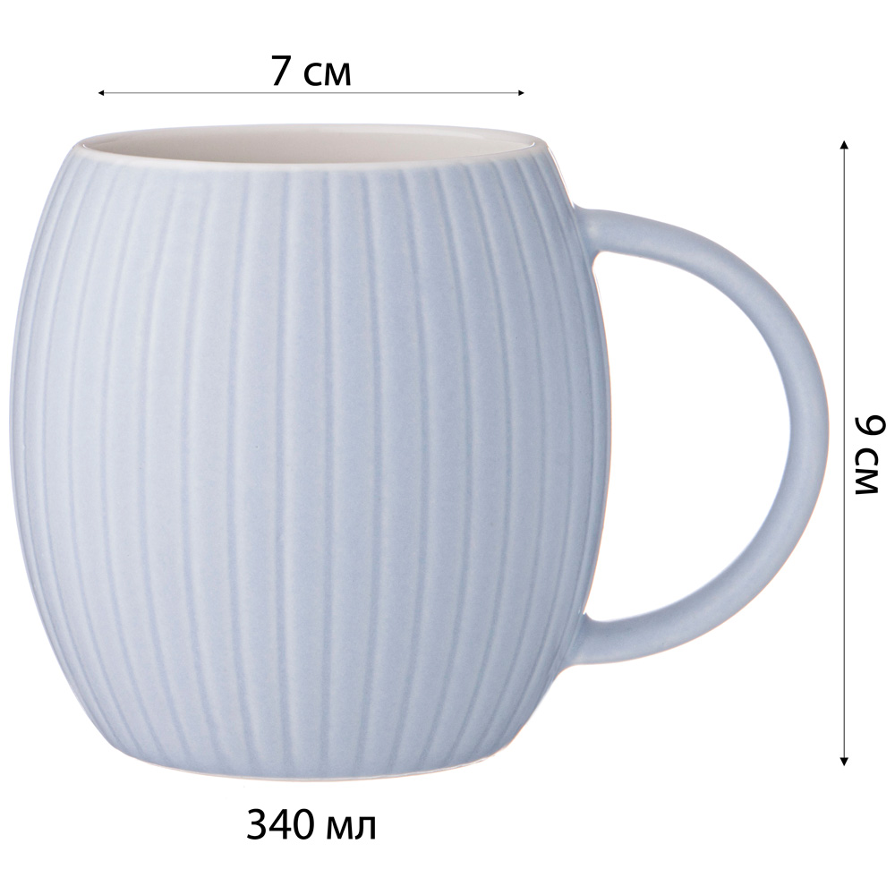 

Кружка Lefard Coffemania 340 мл голубая