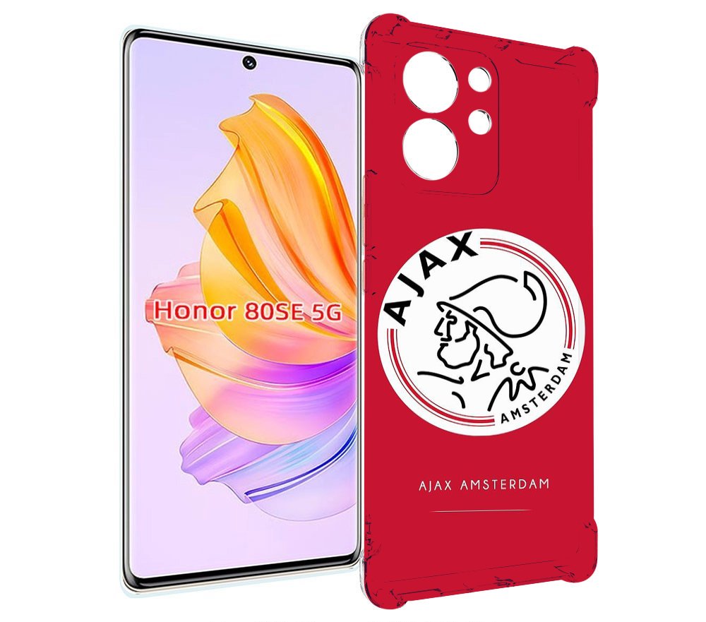 

Чехол MyPads фк аякс амстердам для Honor 80 SE, Прозрачный, Tocco