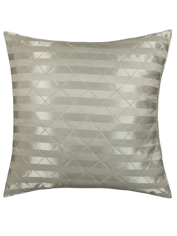фото Подушка selena нормандия декоративная стеганная 50х50 см 2 шт