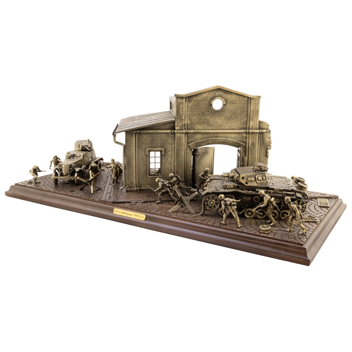 

Диорама Пятигорская Бронза СТталинград 1942г 1/35 11096, Бронзовый