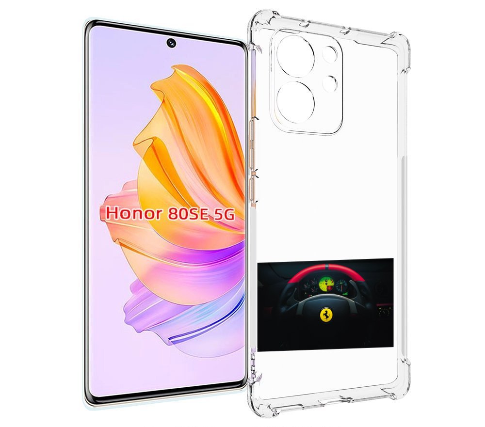 

Чехол MyPads феррари ferrari 2 для Honor 80 SE, Прозрачный, Tocco