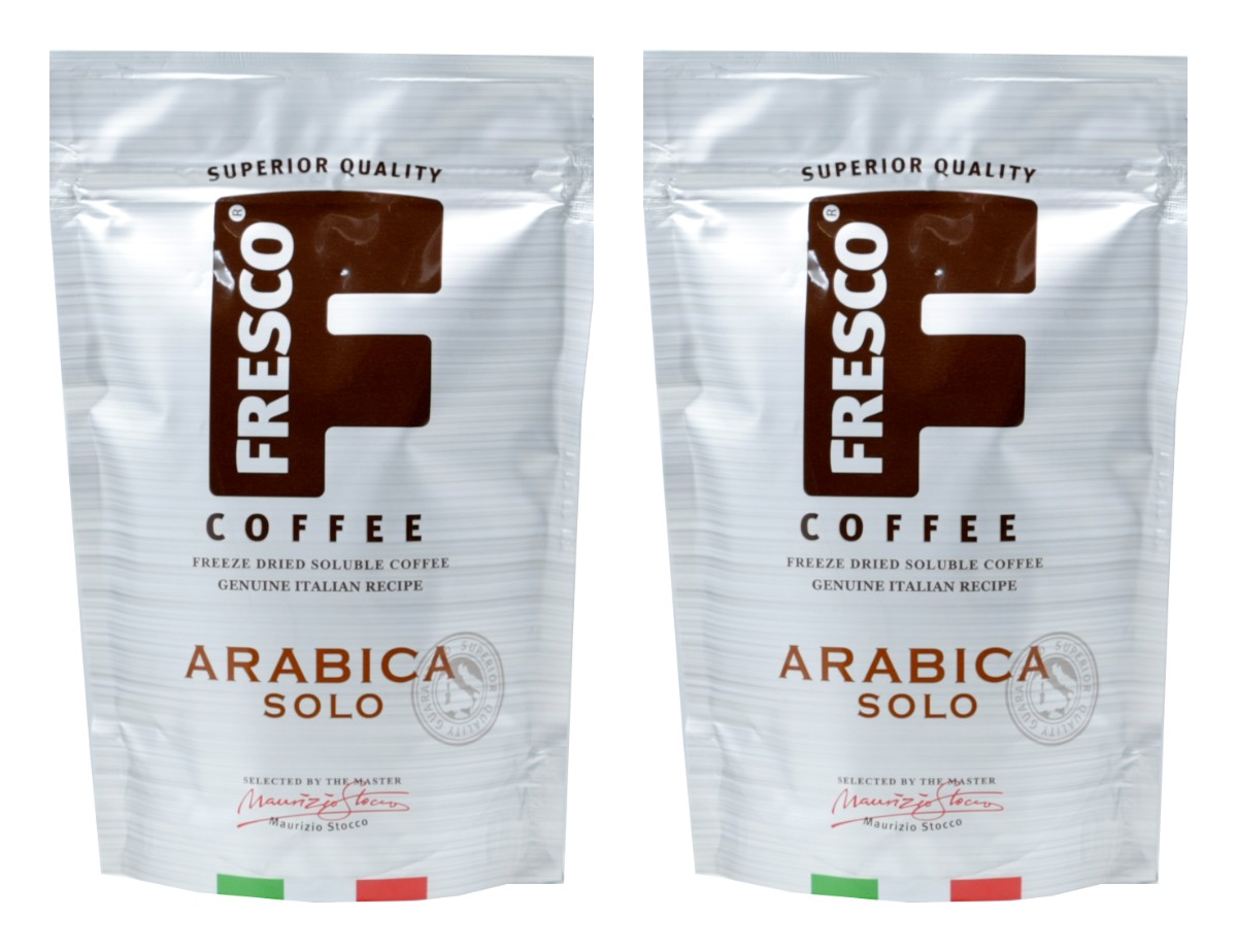 Кофе растворимый Fresco Arabica Solo, 75 г х 2 шт