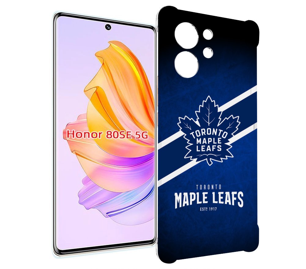 

Чехол MyPads торонто-меипл-лифс для Honor 80 SE, Прозрачный, Tocco
