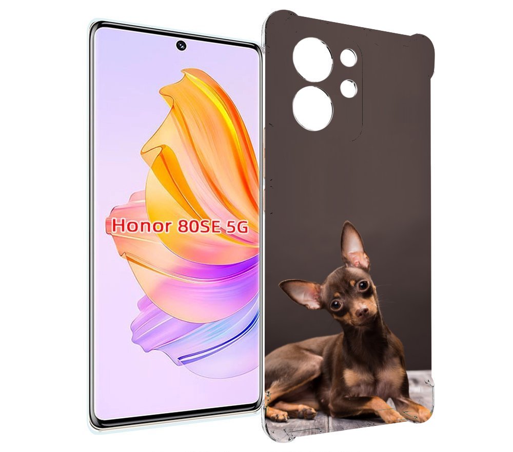 

Чехол MyPads тои терьер для Honor 80 SE, Прозрачный, Tocco