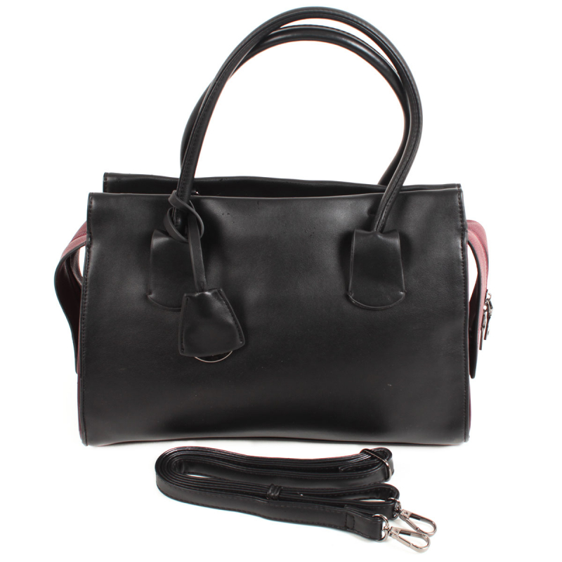 Комплект (брелок+сумка) женский Flioraj 7138-1-362, черный