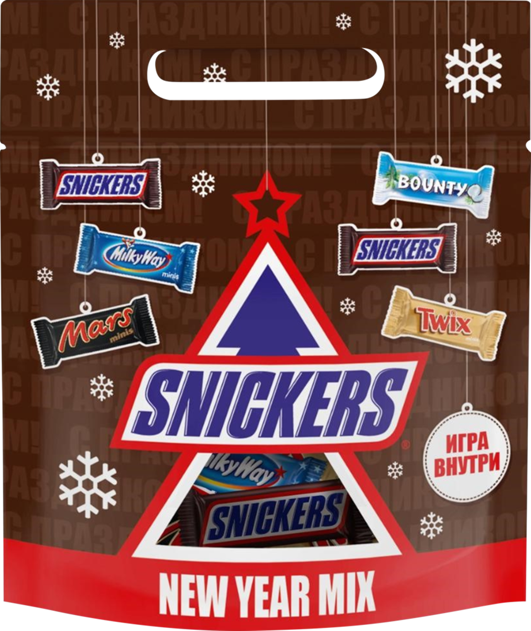 

Сладкий подарочный набор Snickers 278 г