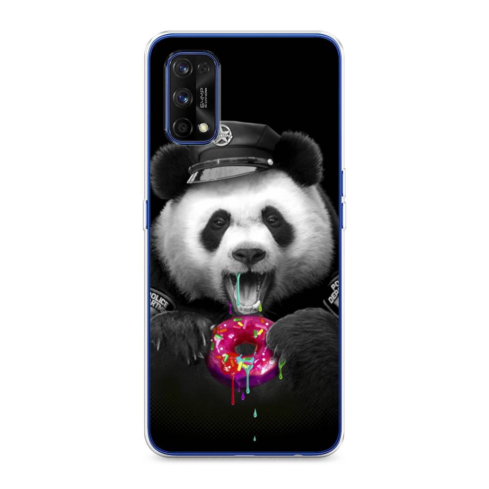 

Чехол Awog на Realme 7 Pro "Панда police", Разноцветный, 254050-2