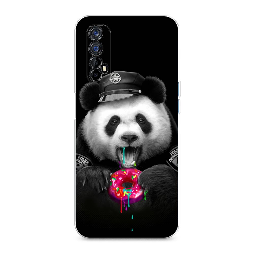 

Чехол Awog на Realme 7 "Панда police", Разноцветный, 254150-2