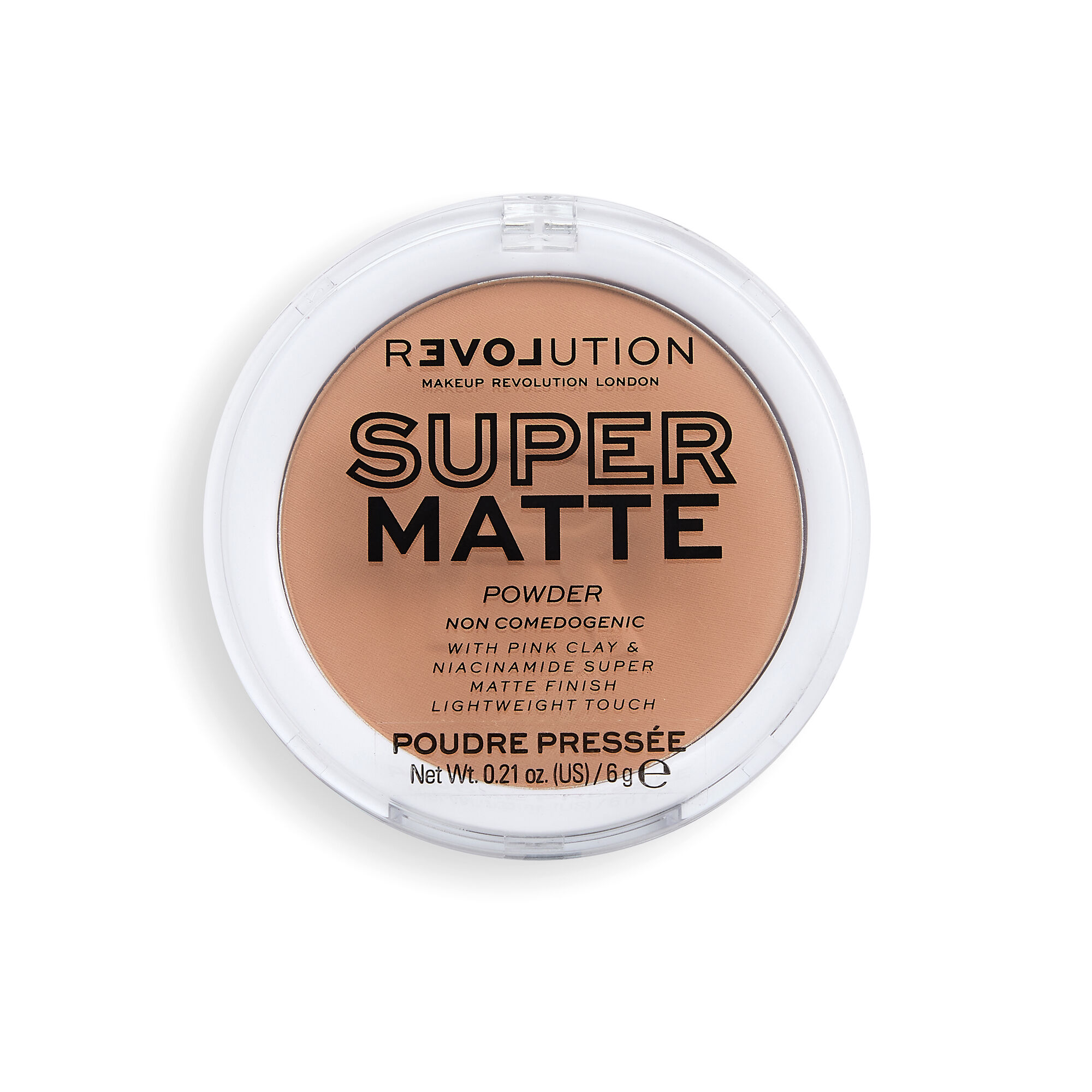 Revolution Makeup - Матирующая пудра для лица Super Matte Pressed Powder Tan