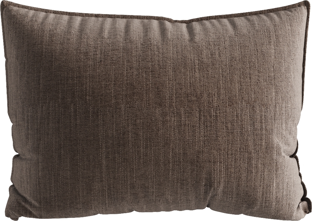 Подушка для дивана 60х48 Коричневая
