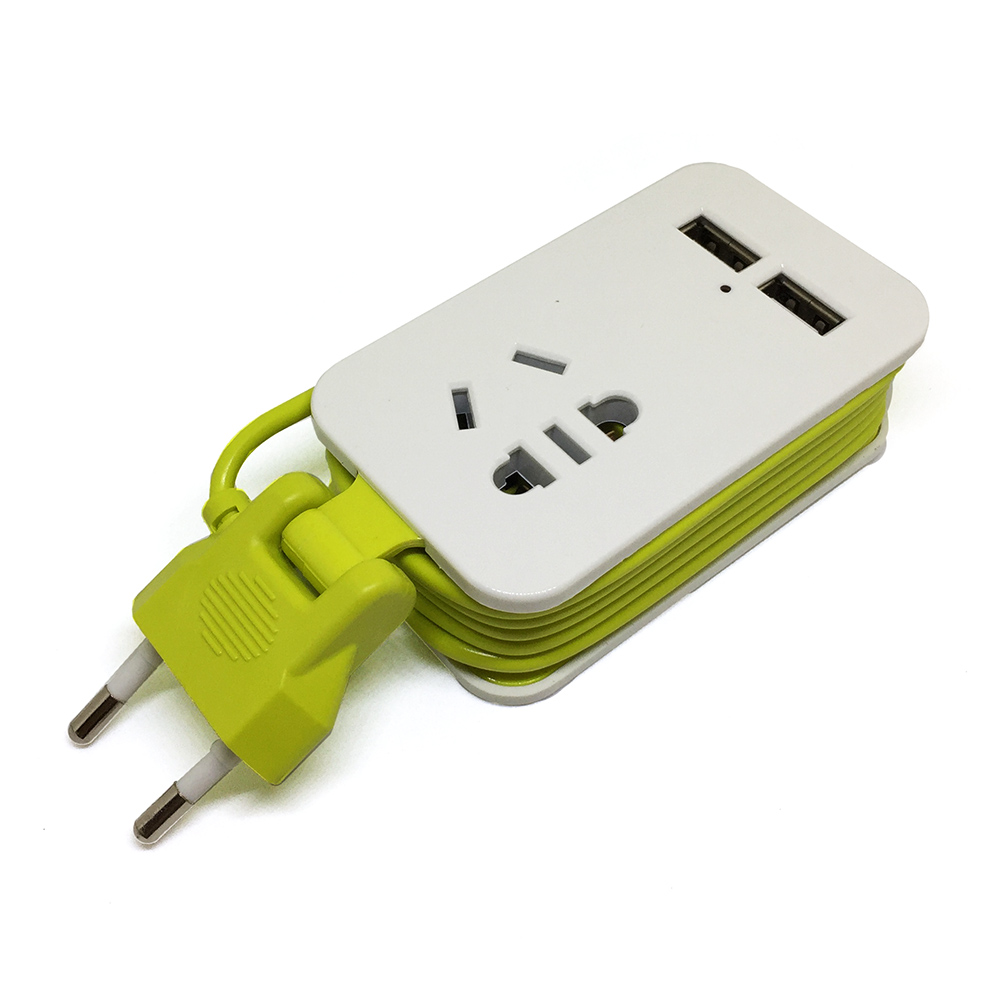 Сетевое зарядное устройство Uniel S-CT1-1 2,5 mm, 2xUSB, 2.5 А, белый