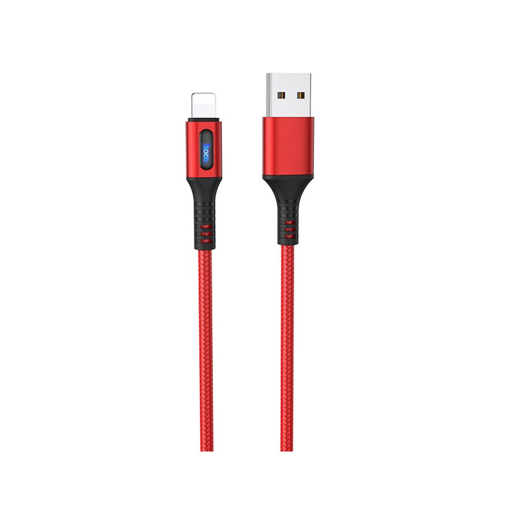 фото Кабель usb - usb hoco 1 м красный