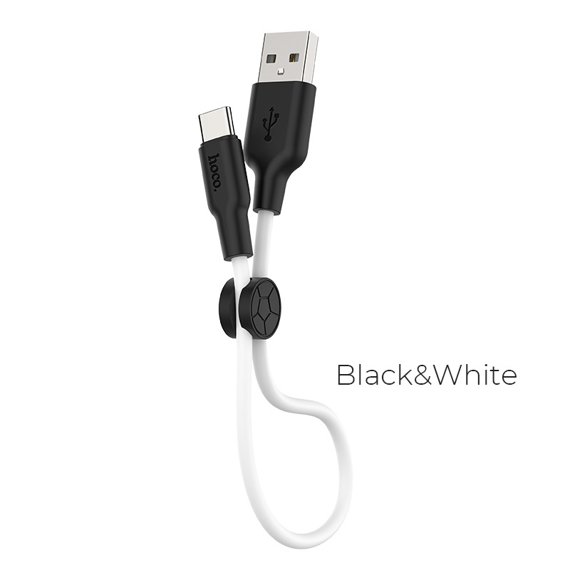 фото Кабель usb - usb hoco 1 м белый