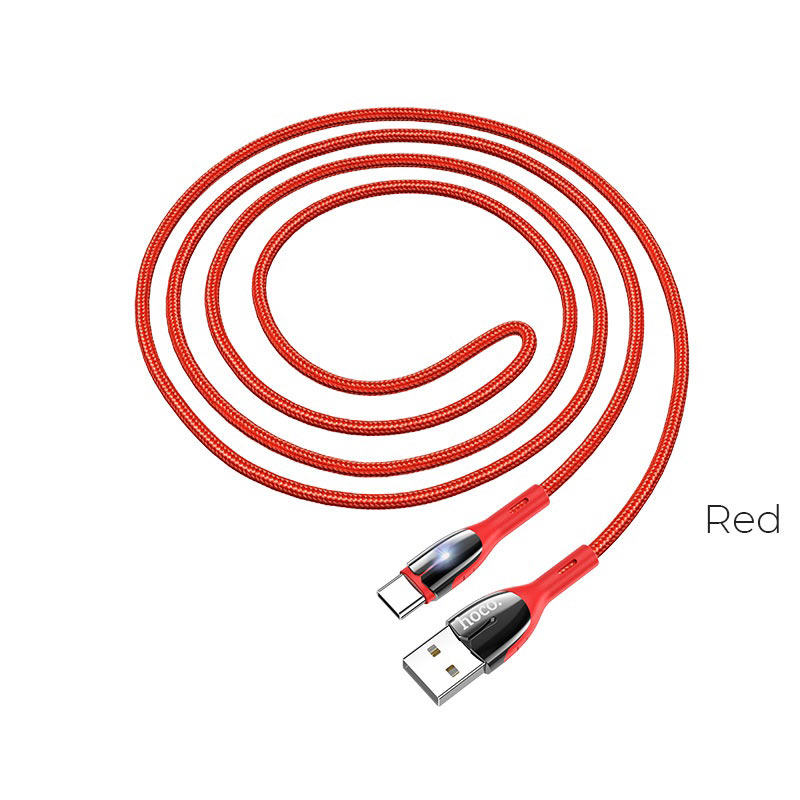 

Кабель usb - usb Hoco 1 м красный