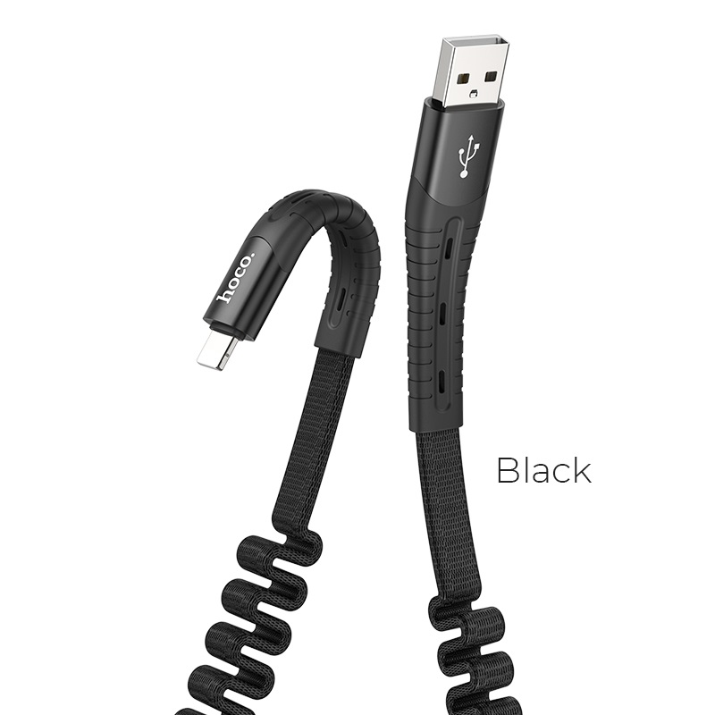 фото Кабель usb - usb hoco 1 м черный