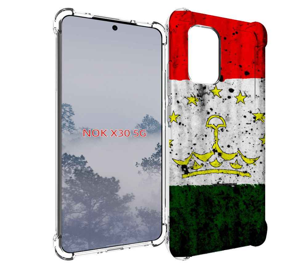

Чехол MyPads герб флаг таджикистан для Nokia X30 5G, Tocco