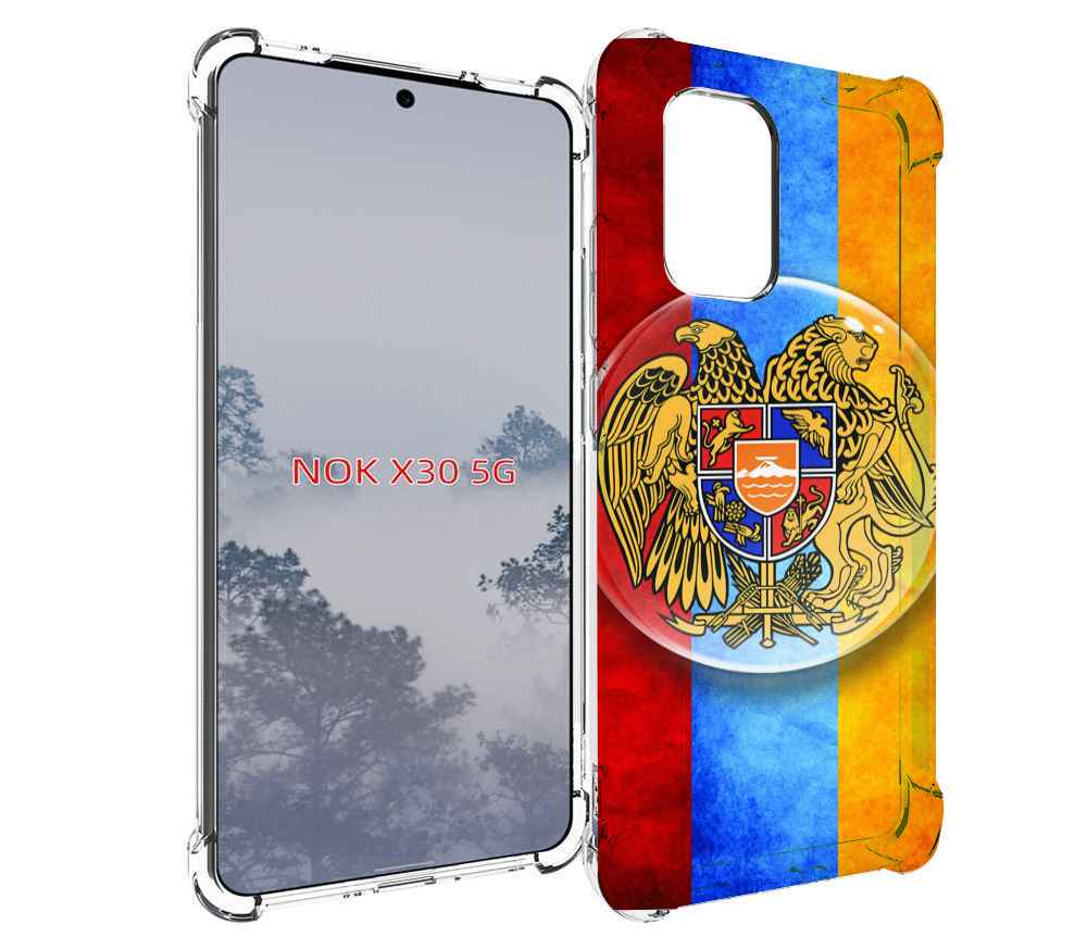 

Чехол MyPads герб флаг армении для Nokia X30 5G, Tocco