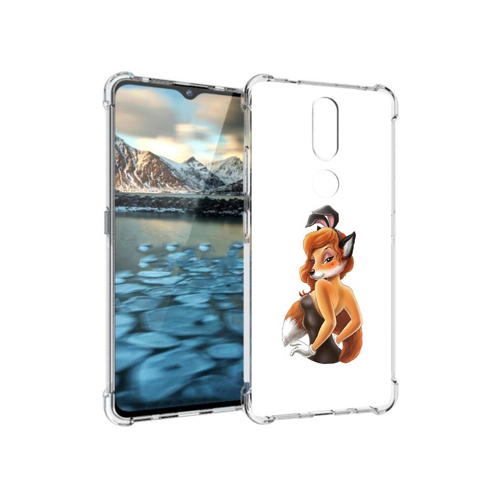 

Чехол MyPads Tocco для Nokia 2.4 баронесса (PT227049.107.227), Прозрачный, Tocco