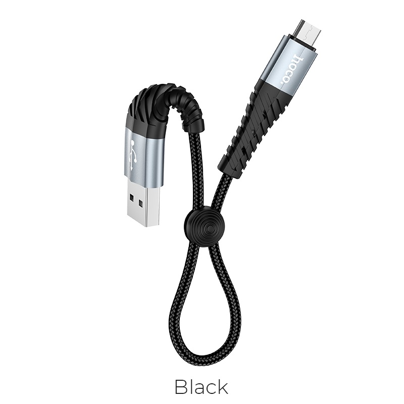 фото Кабель usb - usb hoco 1 м черный