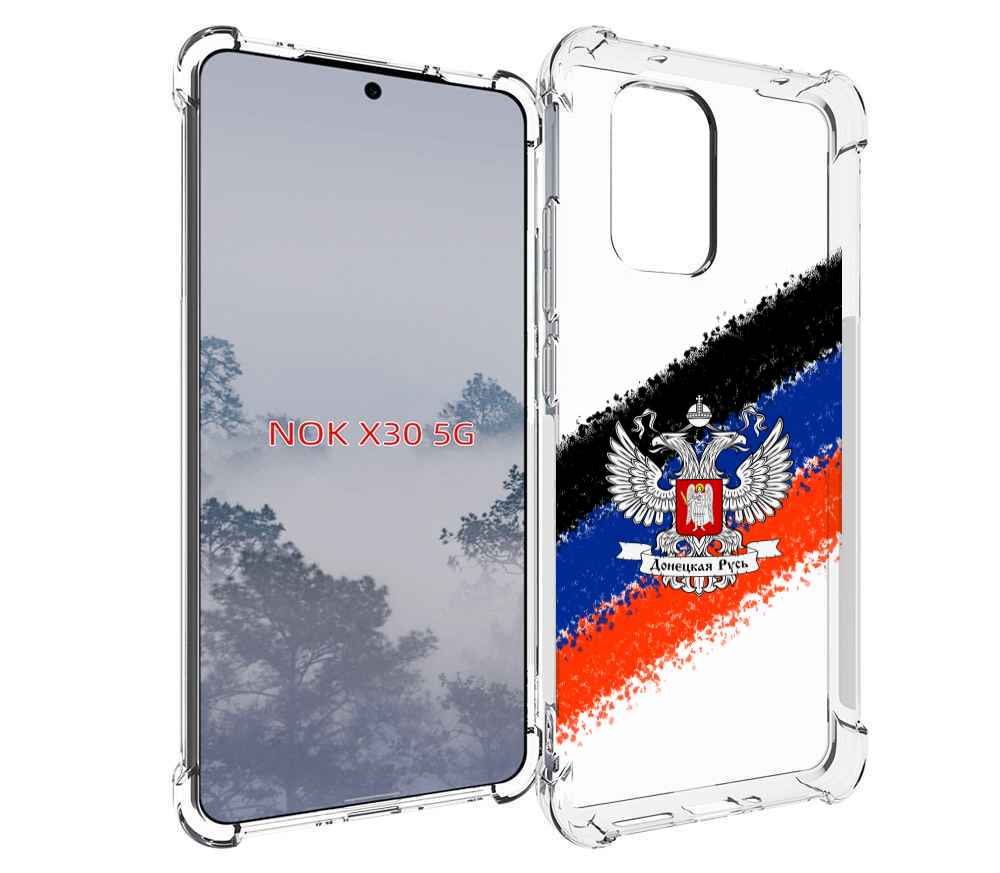 

Чехол MyPads герб флаг ДНР для Nokia X30 5G, Tocco