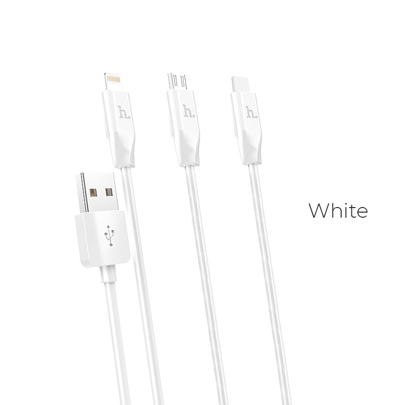 

Кабель usb - usb Hoco 1 м белый