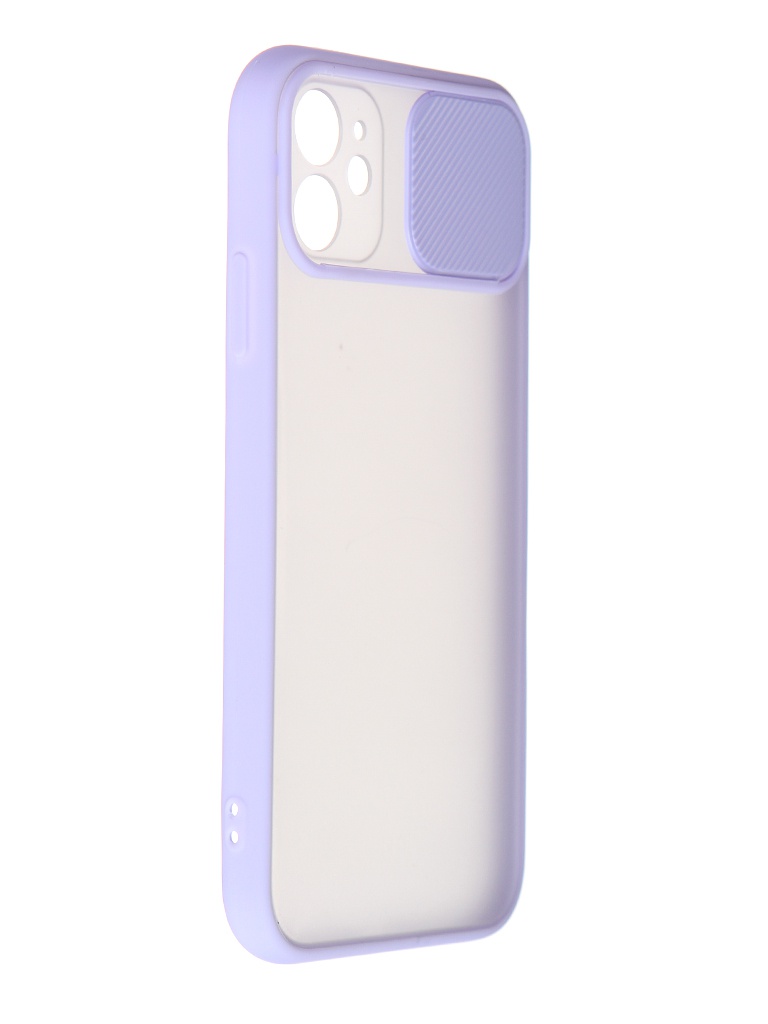 фото Чехол luxcase для apple iphone 11 tpu+pc 2mm lavender 63154