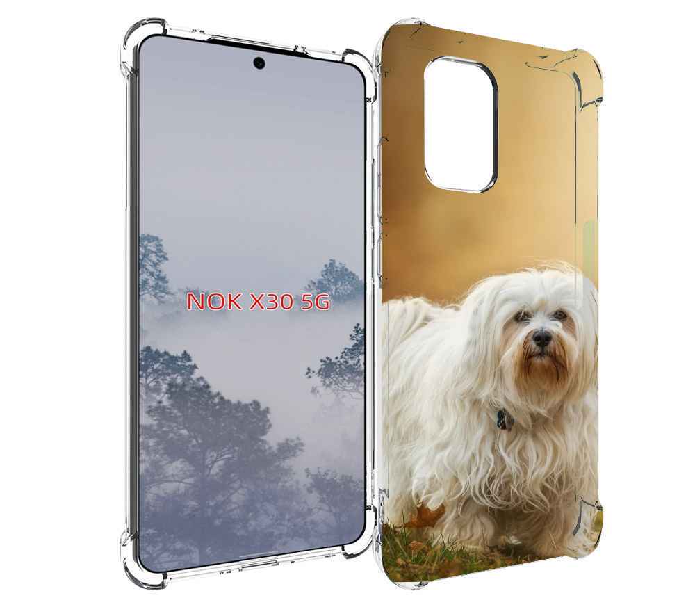 

Чехол MyPads гаванский бишон для Nokia X30 5G, Tocco