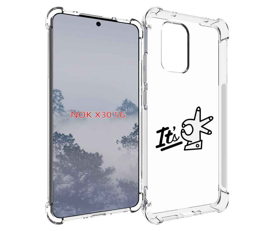 

Чехол MyPads все-ок для Nokia X30 5G, Tocco