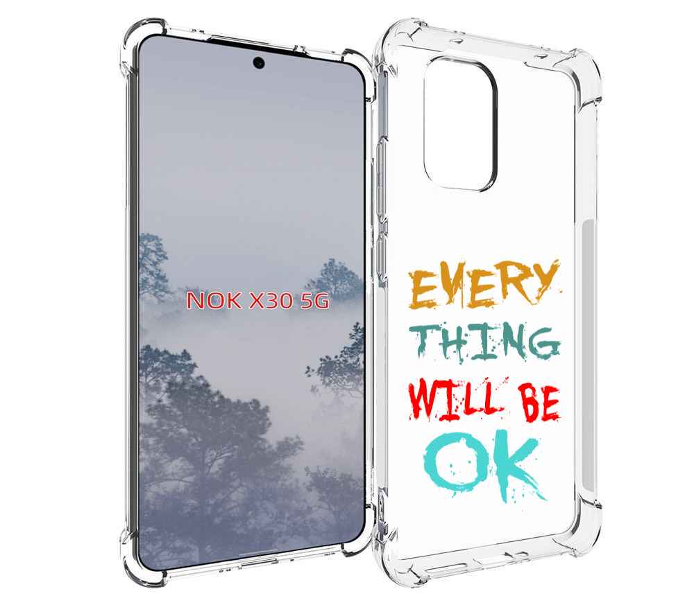 

Чехол MyPads все-будет-хорошо для Nokia X30 5G, Tocco